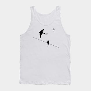 Swallows Birds Tank Top